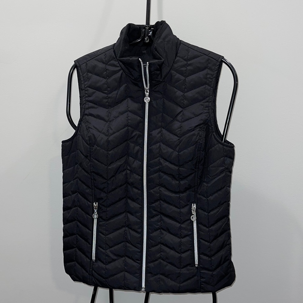 Marc New York black puffer vest size small
